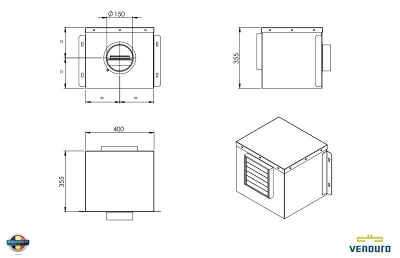 B-EC-BG7 Venduro Hottes Accessoires - Elektro Loeters